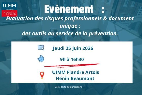 Evaluation des risques professionnels & document unique&nbsp;: outils au service de la prévention.