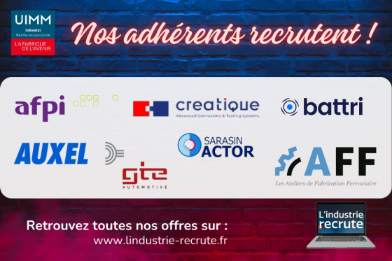 L’industrie recrute 18/02 - Uimm Udimétal