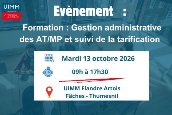 Gestion administrative des AT/MP et suivi de le tarification 