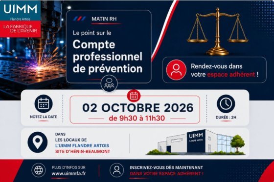 Matin Rh - Le compte professionnel de prévention 